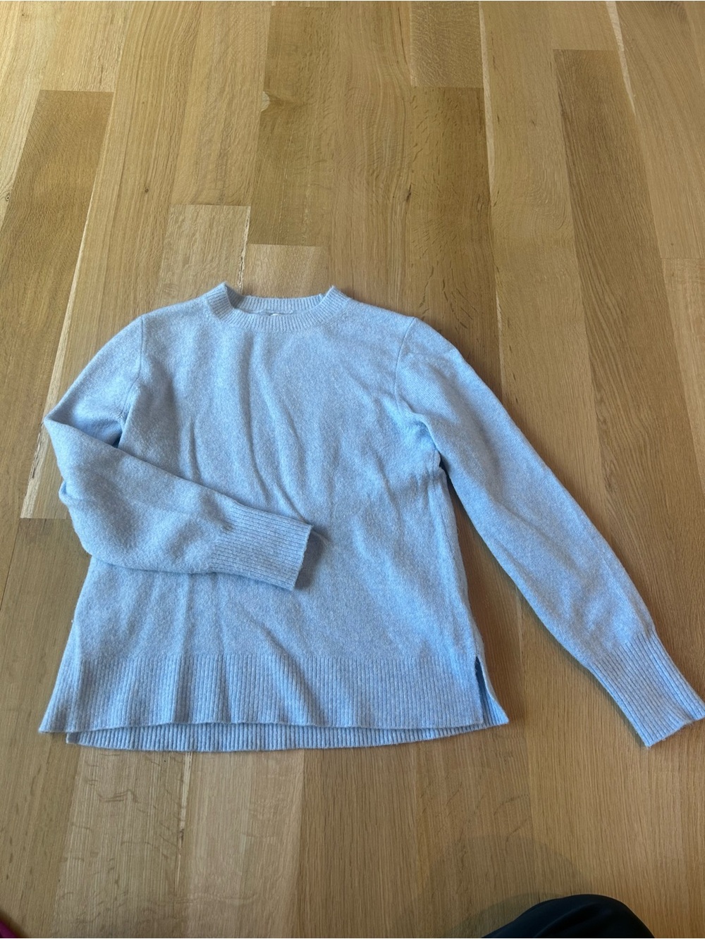 J. Crew Pale Blue Extra-Soft Crewneck Sweater